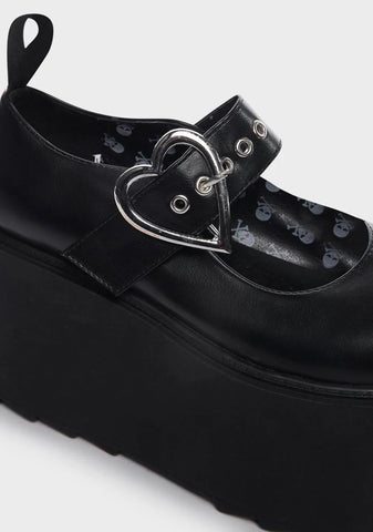 Towering Platform Mary Janes