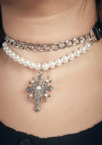 Born To Sparkle Layered Choker