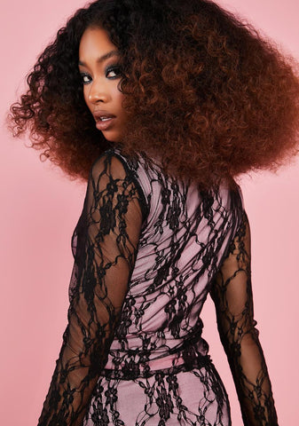 Charmed By You Lace Top