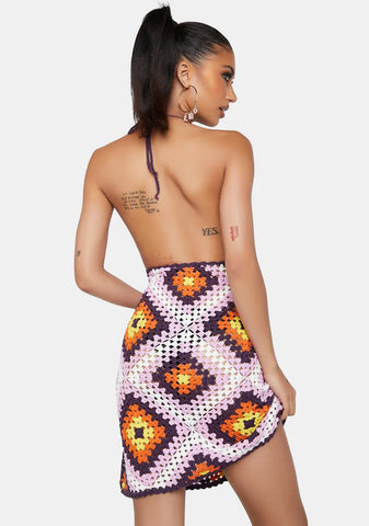 Born To Lead Crochet Dress