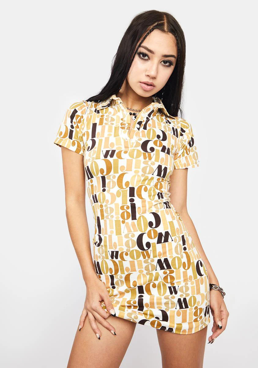 Cowgirl Jeeves Mini Dress