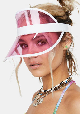 Sweet Splashing Good Times Clear Visor