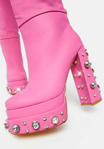 Stranger Knee High Boots