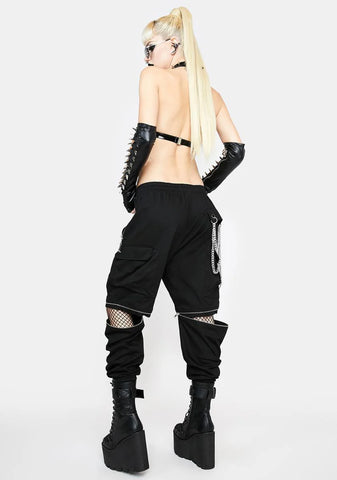 Two-Way Chain Punk Pants