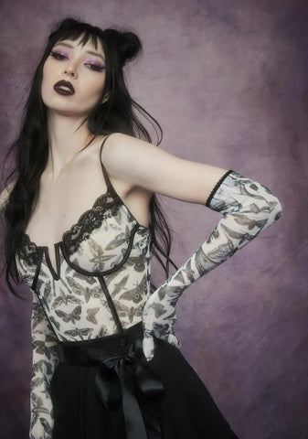 Spirit World Mesh Corset Top