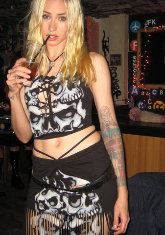 Bone Chilling Halter Top