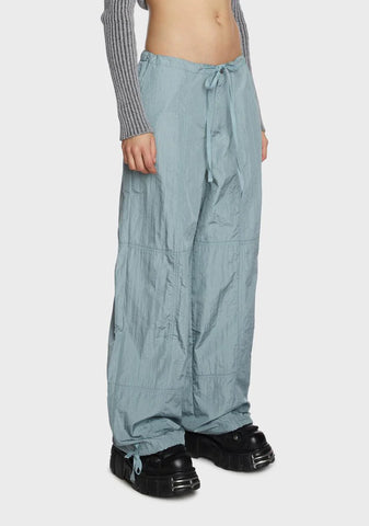 Tech Vibes Cargo Pants - Blue
