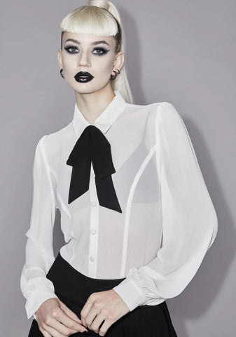 Sent To Detention Chiffon Blouse