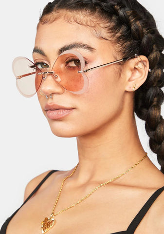 Bless Your Heart Oversized Sunglasses