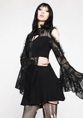 Rock Princess Lace Mini Dress