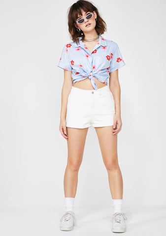 Lil Miss Popular Denim Shorts