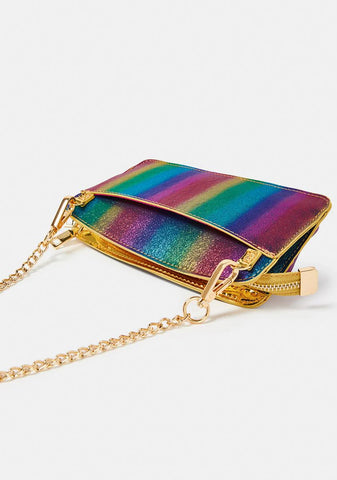 Rainbow Bright Patch Crossbody Bag