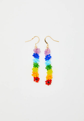 In Full Bloom Rainbow Earrings
