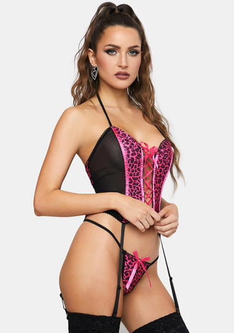 I Want It Meow Bustier Set