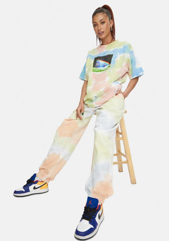 Sustainable Tie Dye Sweatpants