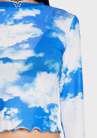 Heaven On Earth Mesh Top