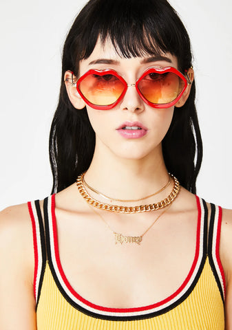 Hot Lips Sunglasses