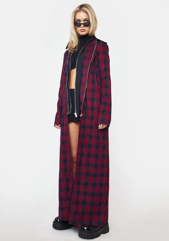 Do My Own Stunts Flannel Duster