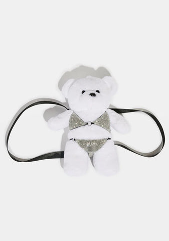 Bikini Bling Teddy Backpack