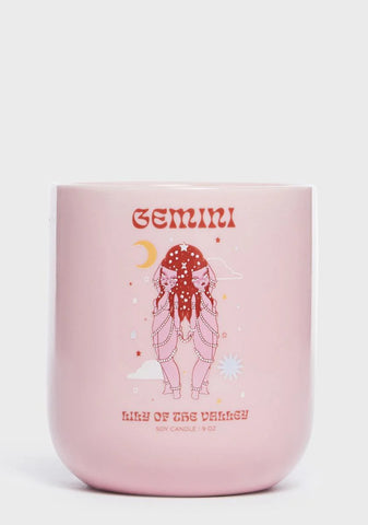 Celestial Gemini Candle