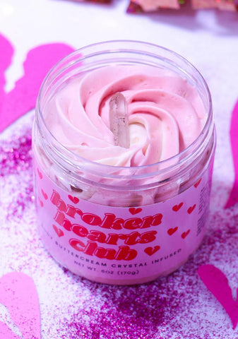 Broken Hearts Club Crystal Infused Body Buttercream
