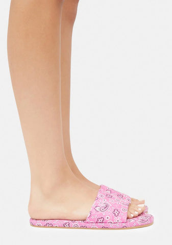 Paisley Good 4 You Slide Sandals