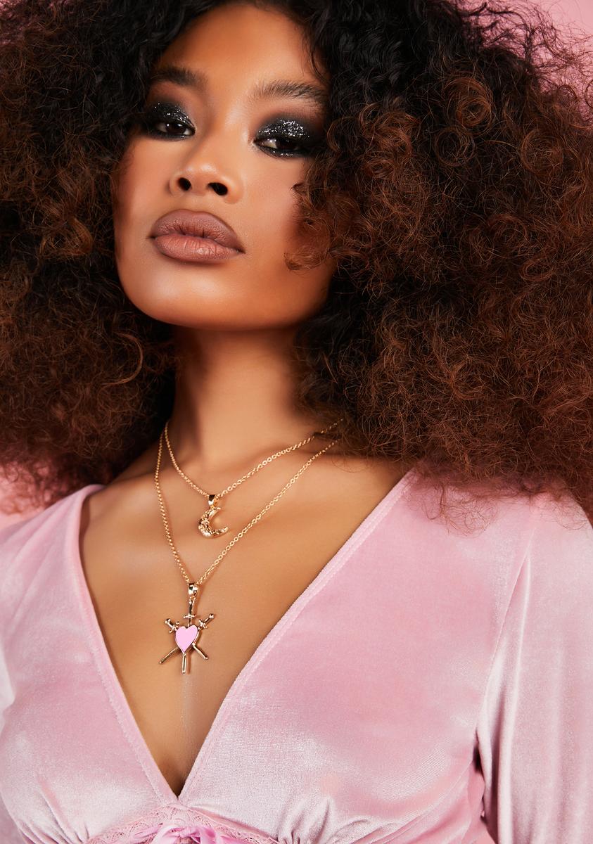 Sparkles Of Magic Layered Necklace