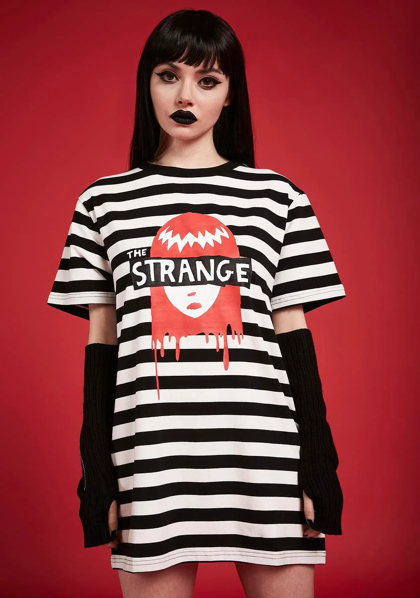 Existential Freeze Striped Tee