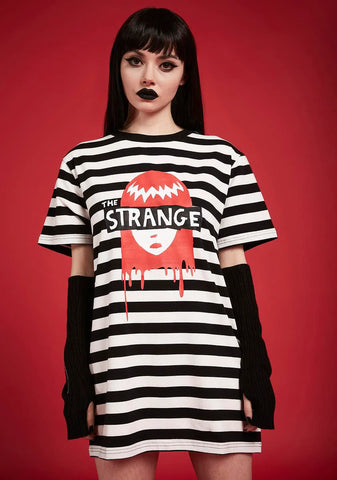 Existential Freeze Striped Tee