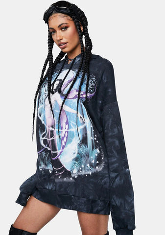 Night Sorcery Oversized Hoodie