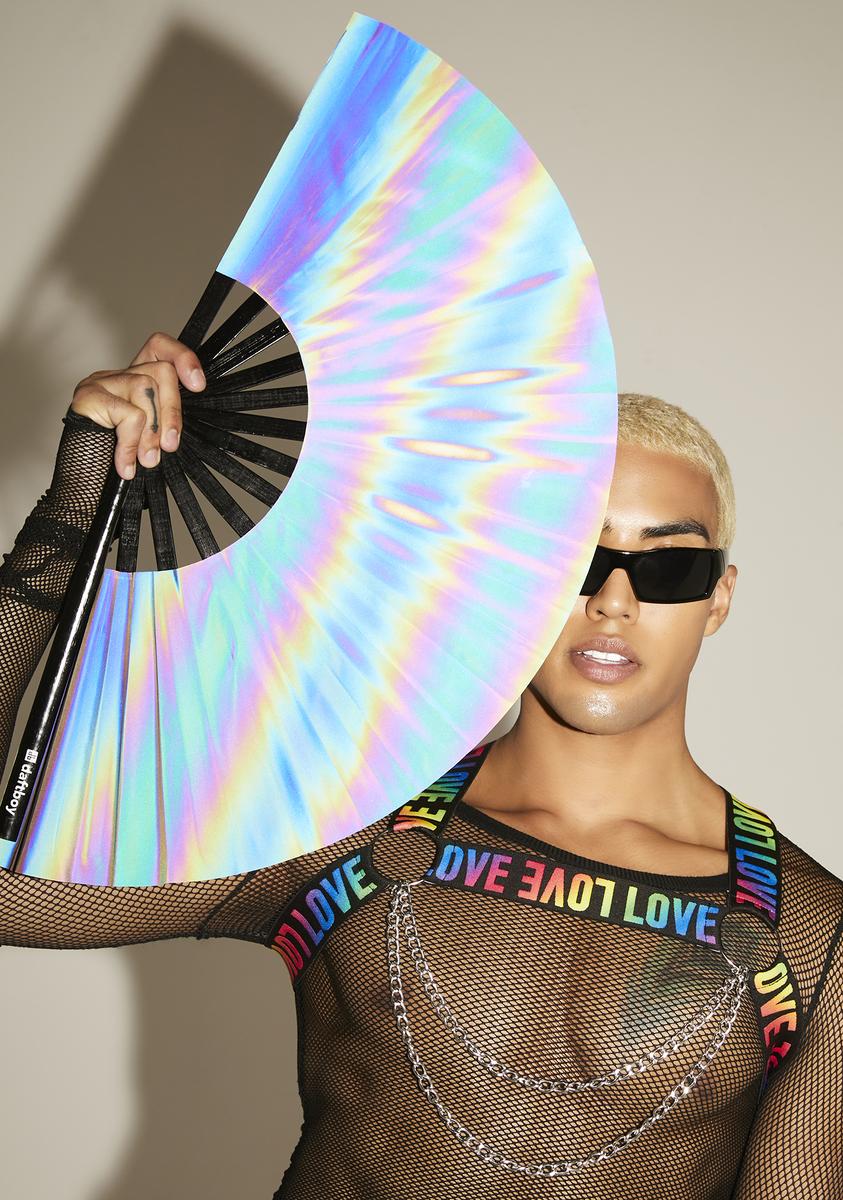 Reflective Flash Fan Fantasy