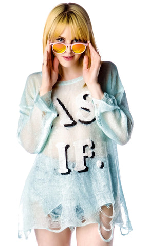 As If Lennon Sweater - Pink