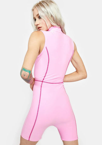 X Lindsey Scuba Romper