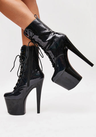 Up And Up Lace Up Ankle Boots