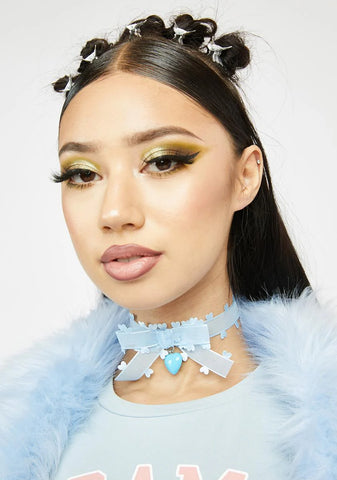 Sky Cuter And Prettier Heart Choker