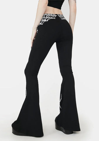 Web Of Secrets Yoga Pants