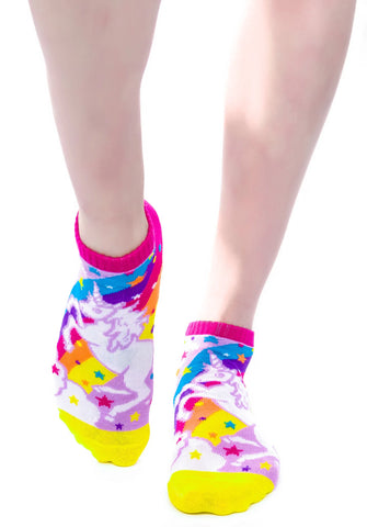 Unicorns N' Rainbows Ankle Socks