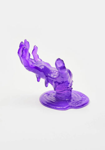 Putrid Purple Zombie Display Hand