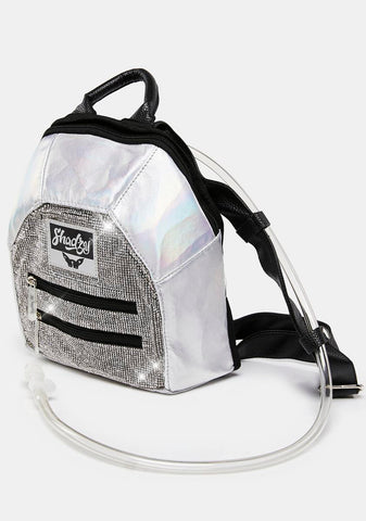 Rhinestone Rage Queen Hydration Backpack