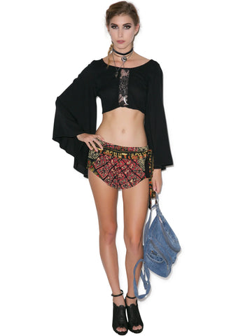 Pantai Velvet Shorts