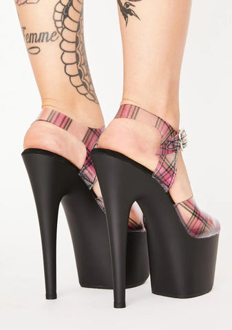 Way Harsh Platform Heels