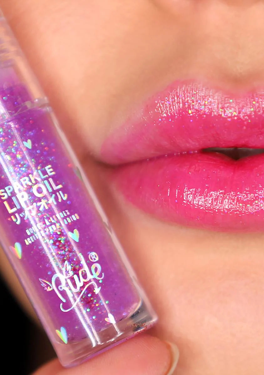 Grape Manga Sparkle Lip Oil