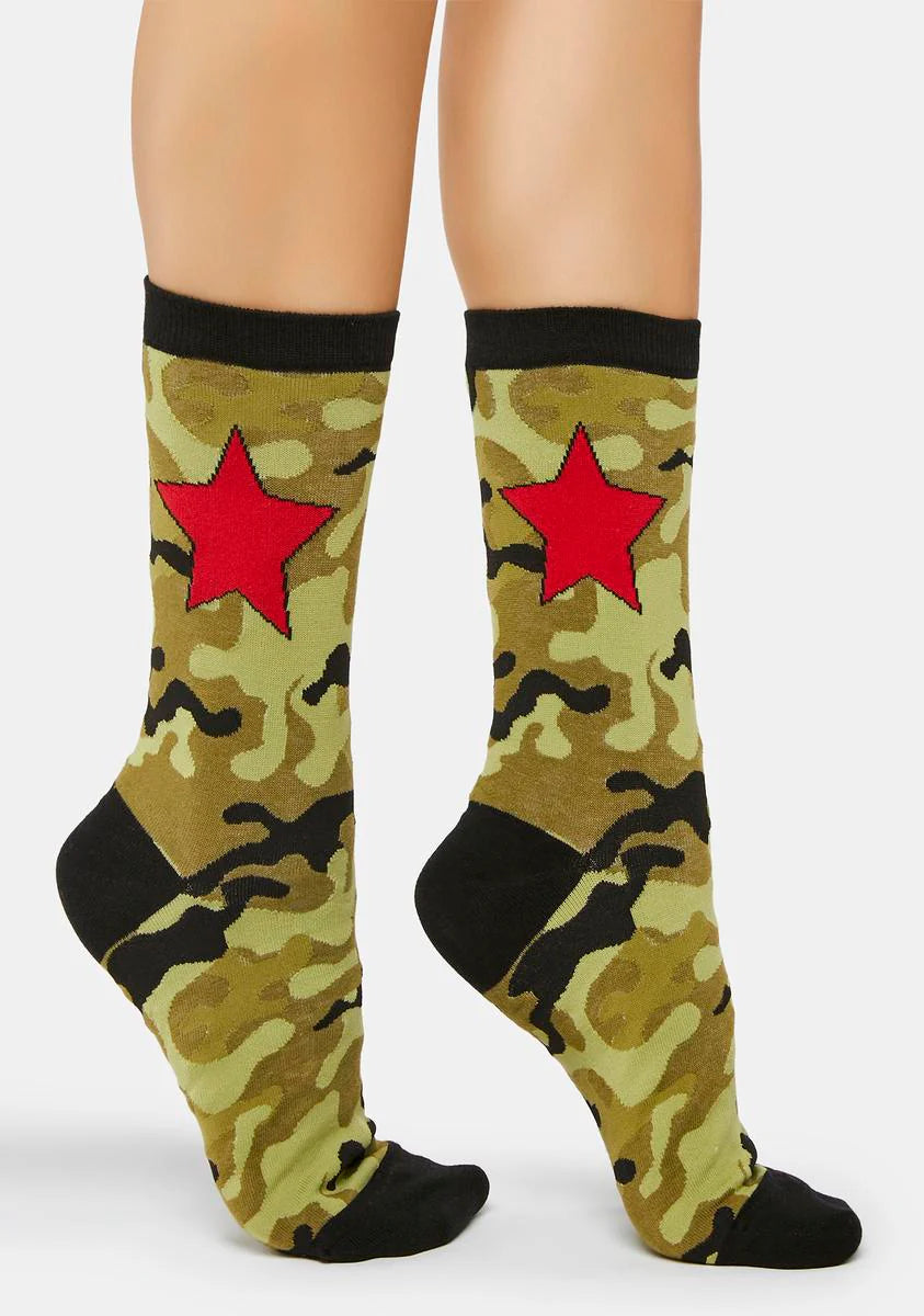 Untimely Premonition Crew Socks