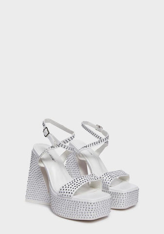 Wide Fit Raquel Platform Heels