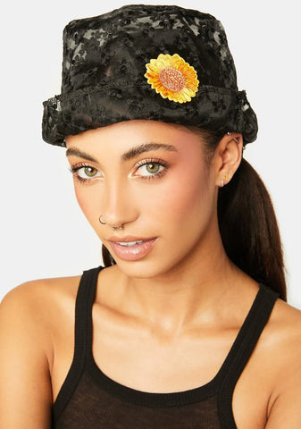 Sunflower Feels Sheer Bucket Hat