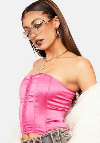 Darling Right On Time Corset Top