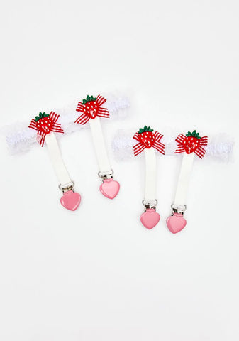 Keep It Juicy Leg Garters Set