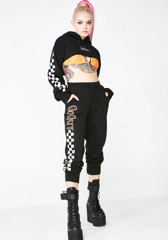 Checkerboard Joggers