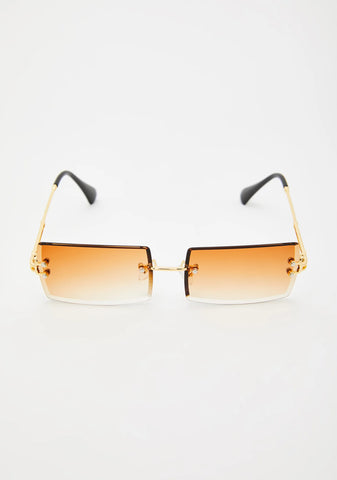 Actin' Foolish Square Sunglasses