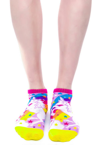 Unicorns N' Rainbows Ankle Socks